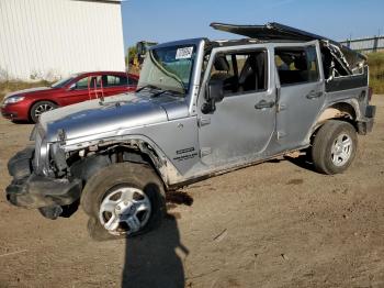  Salvage Jeep Wrangler