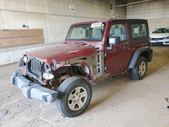  Salvage Jeep Wrangler
