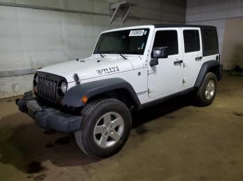  Salvage Jeep Wrangler