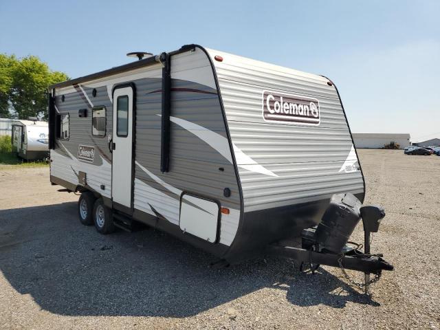  Salvage Coleman Trailer