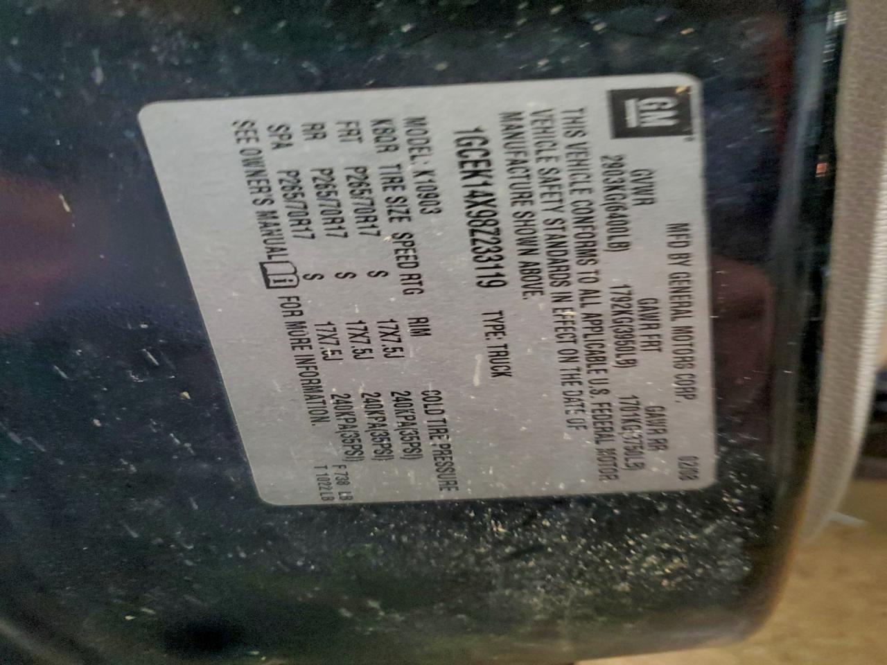 Chevrolet Silverado K1500 Image 8