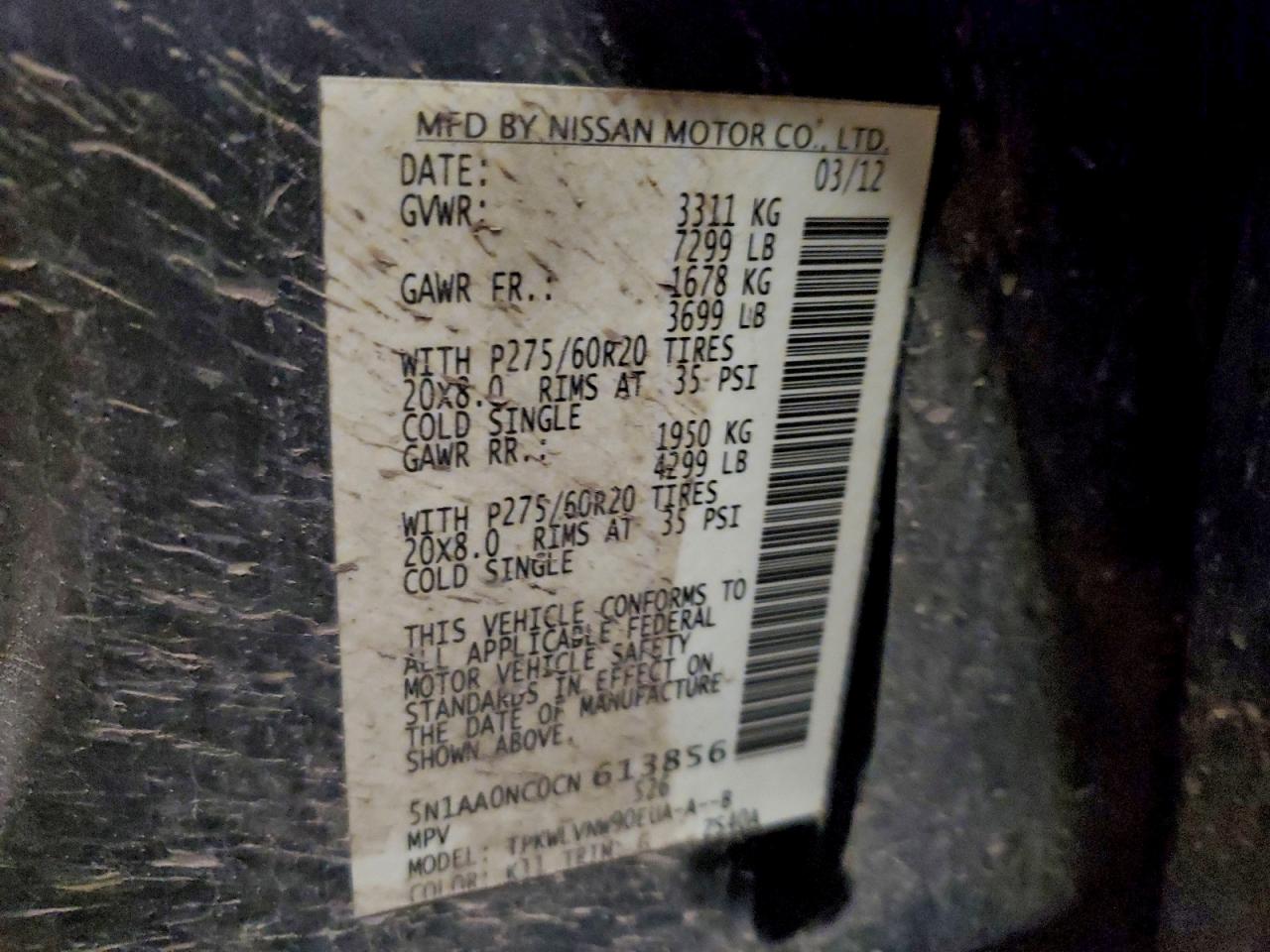 Nissan Armada Sv Image 13