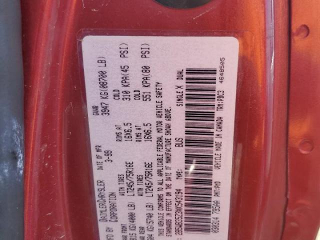 Dodge B Series B3500 Image 9