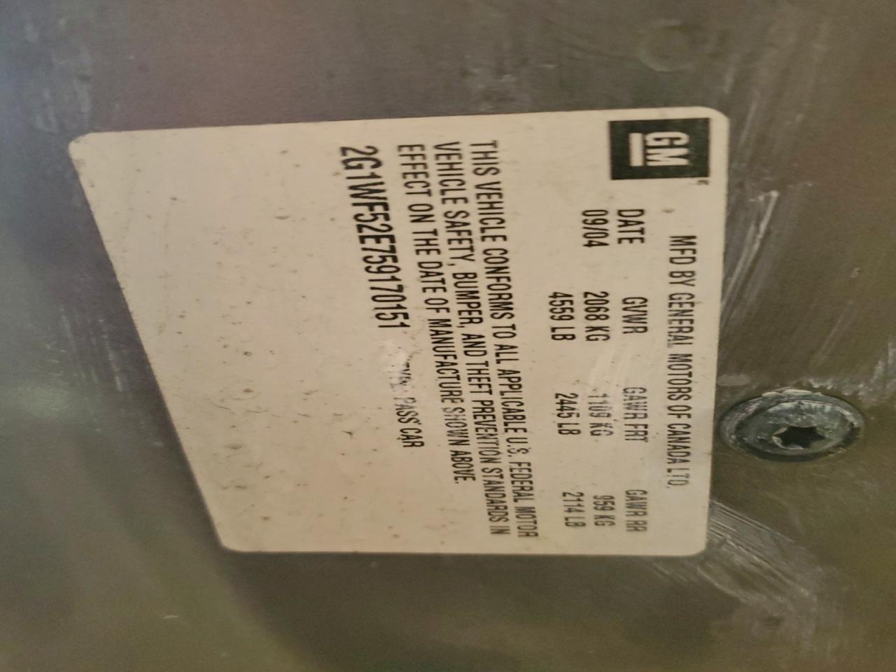 Chevrolet Impala Image 8